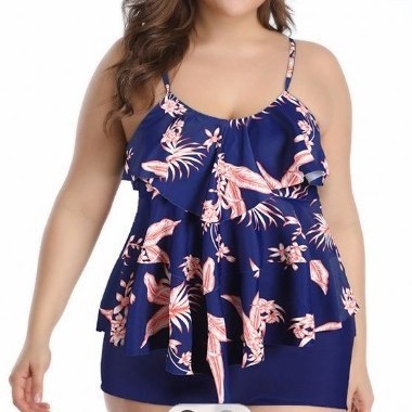 Tankini Kadın Bikini Çiçek Des - Tops incelemesi ve fiyatı