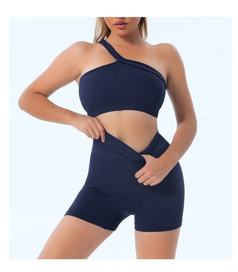 Kadınlar İçin Tek Omuzlu Nervü - Seamless Ribbed Workout Tank Top incelemesi ve fiyatı