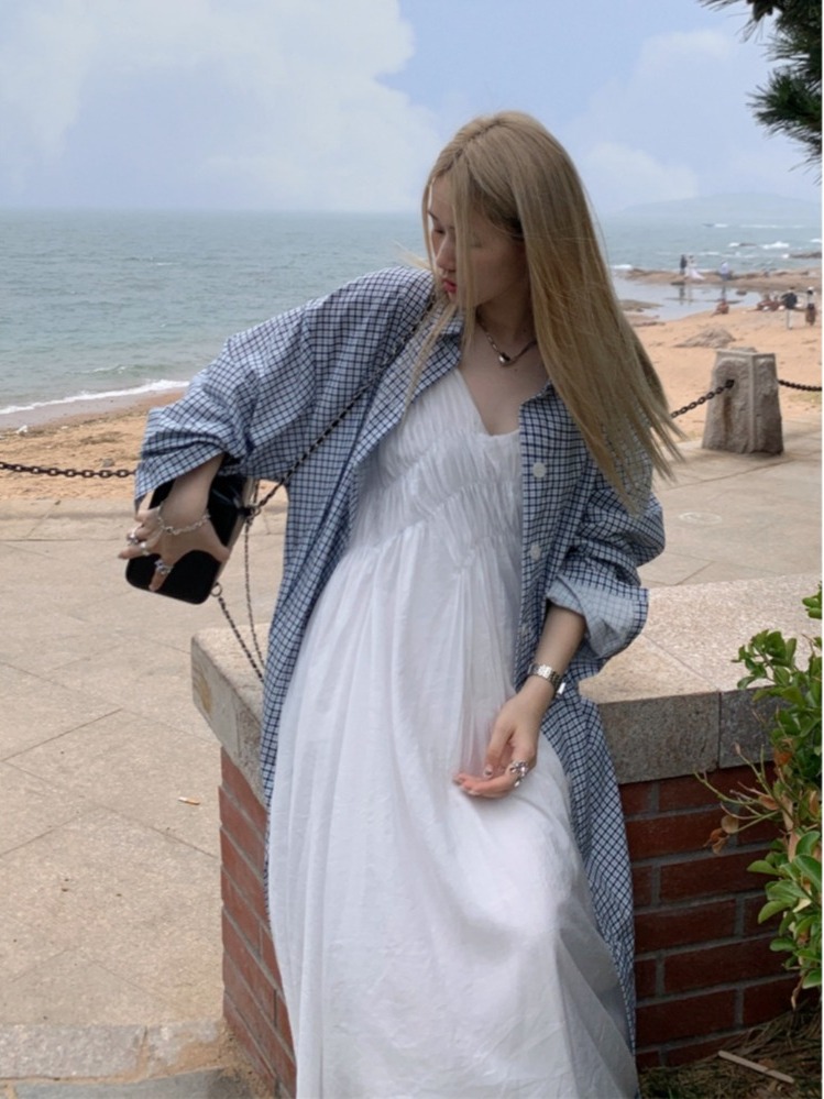 Şık artı boyutu Set Tembel Sti - Korean Style A Line Shirt Dress incelemesi ve fiyatı