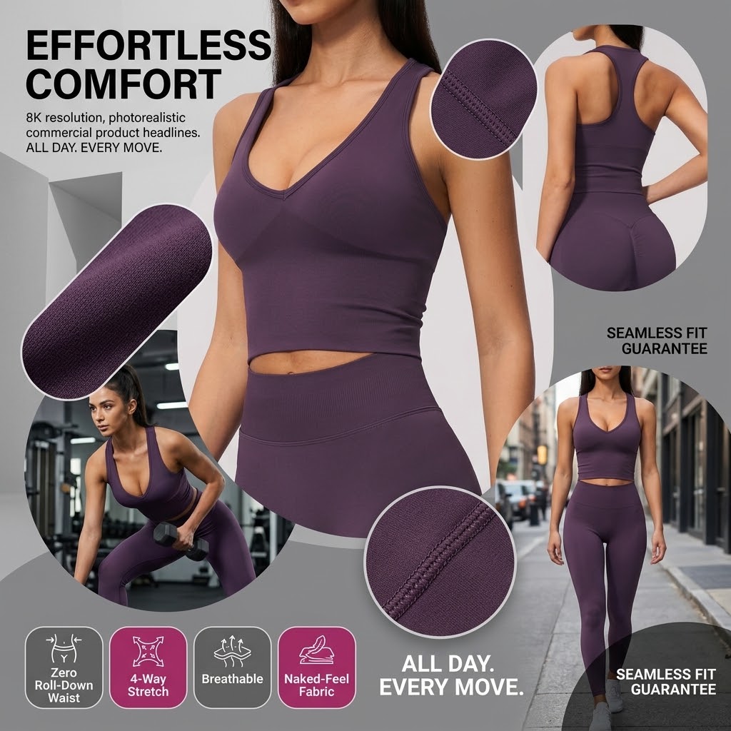 Tasarımcı Dikişsiz Yoga Crop T - Seamless Ribbed Workout Tank Top incelemesi ve fiyatı