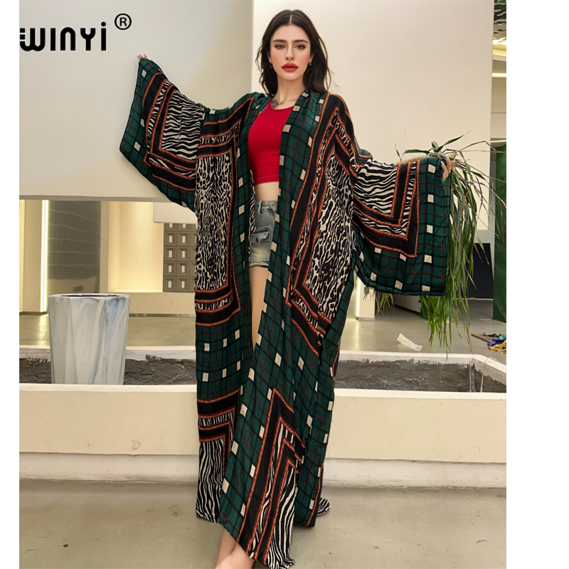 WINYI kimono seksi yaz 2025, k - Boho Summer Beach Maxi Dress incelemesi ve fiyatı