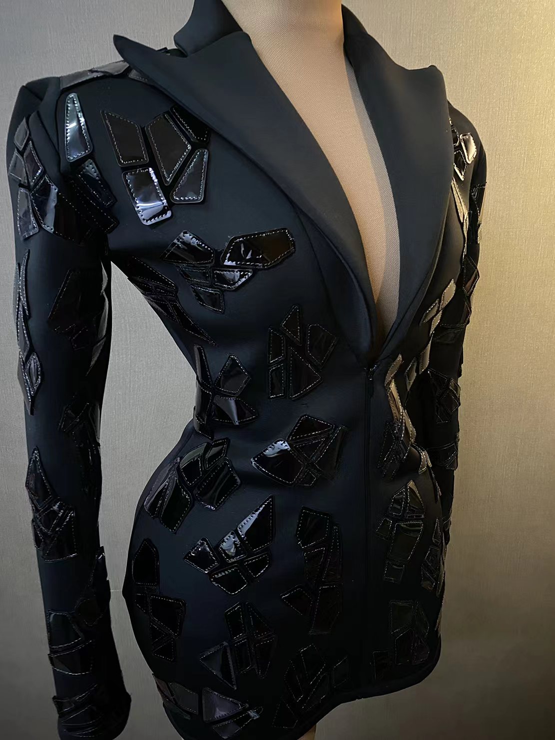 Lüks kadın Siyah Takım Elbise  - Sparkly Rhinestone Club Party Dress incelemesi ve fiyatı