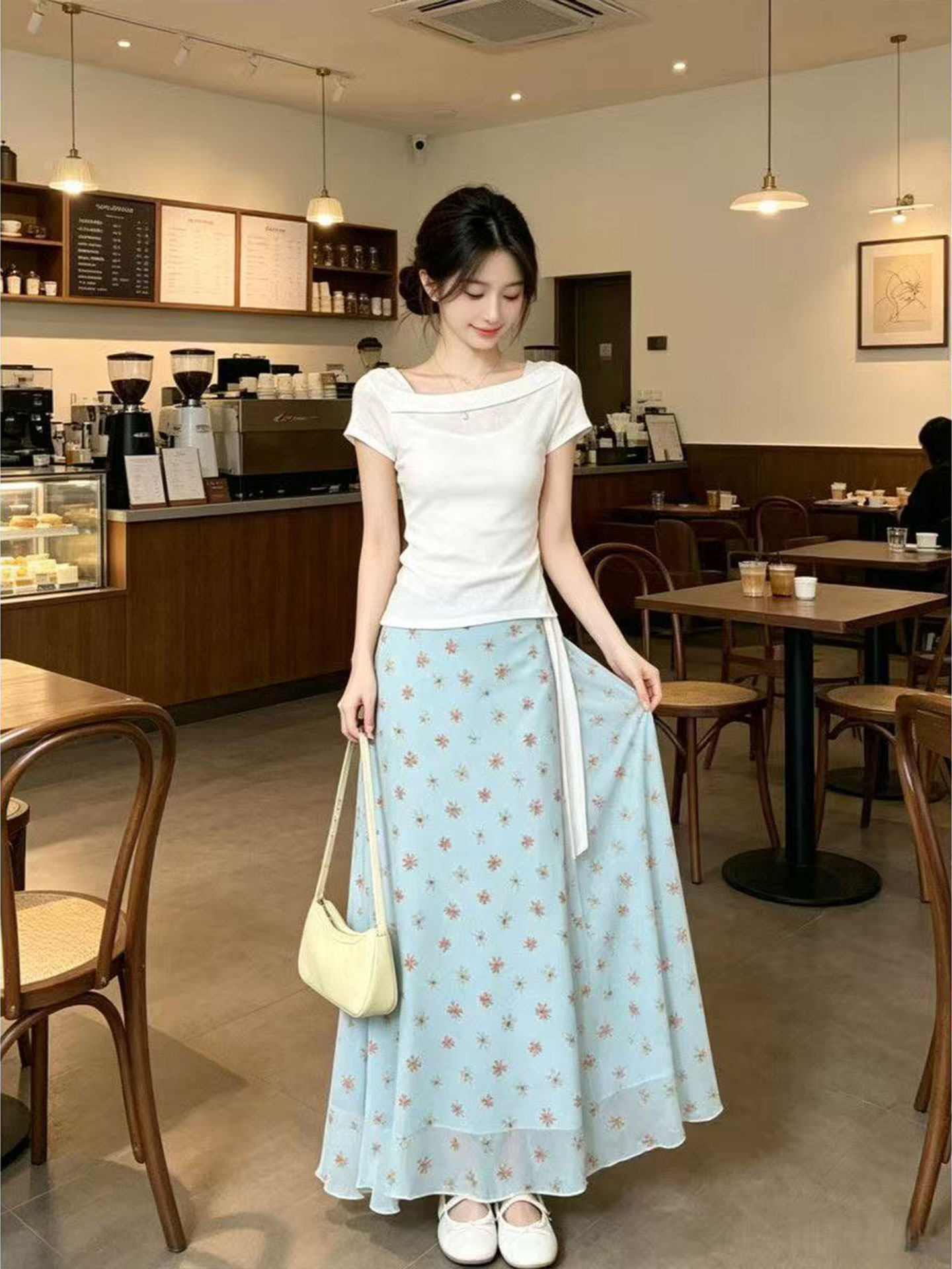 Kore Tasarımı A Kesim Balık Et - Korean Style A Line Shirt Dress incelemesi ve fiyatı