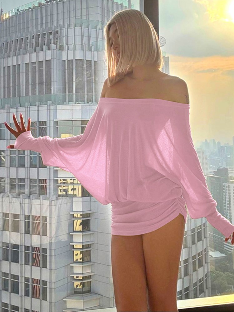 Yeni Moda Omuzları Açık Şeffaf - Sexy Mesh Sheer Bodycon Dress incelemesi ve fiyatı