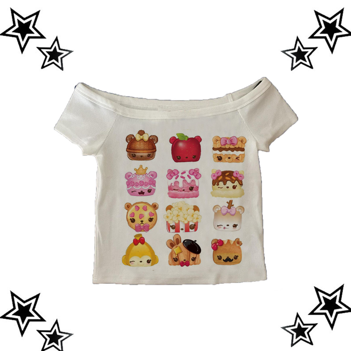 Estetik Y2K Kıyafetleri Vintag - Y2K Graphic Baby Tee Crop incelemesi ve fiyatı