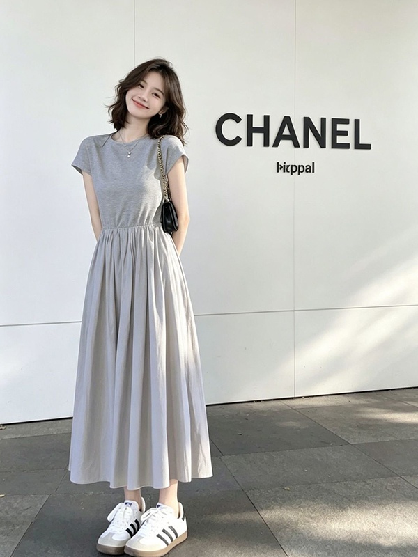 Artı Boyutu Kadın Kore Tarzı Z - Korean Style A Line Shirt Dress incelemesi ve fiyatı