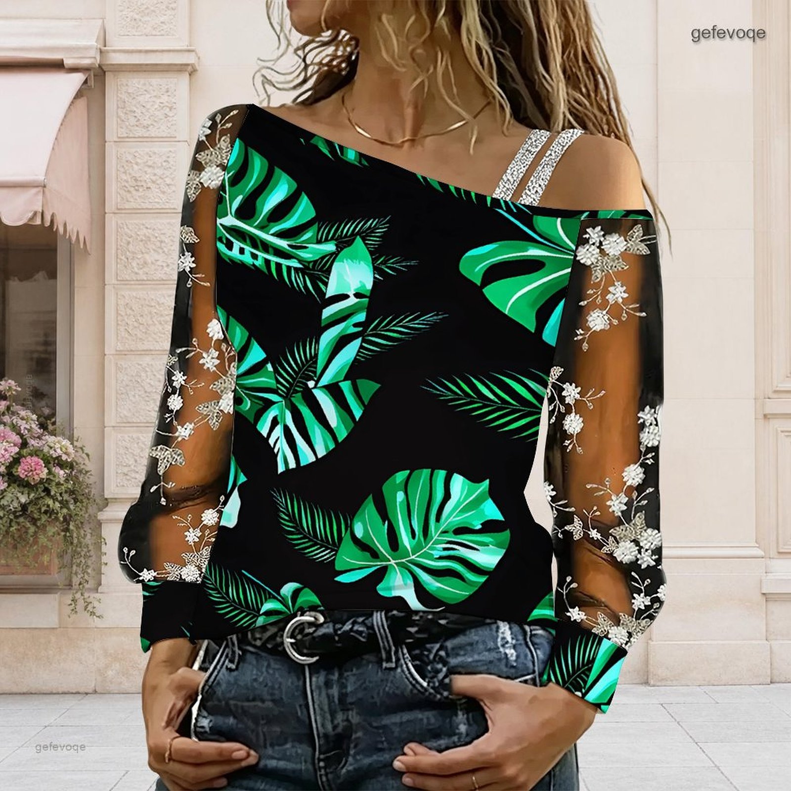 Kadınlar İçin Omuzları Açık Bl - Blouses incelemesi ve fiyatı