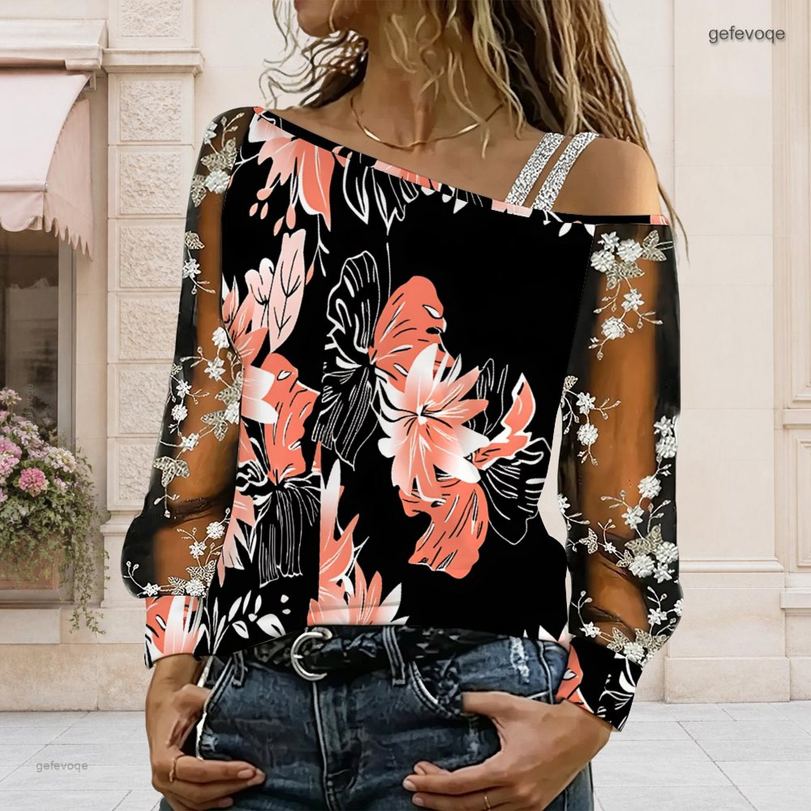 Kadınlar İçin Omuzları Açık Bl - Blouses incelemesi ve fiyatı