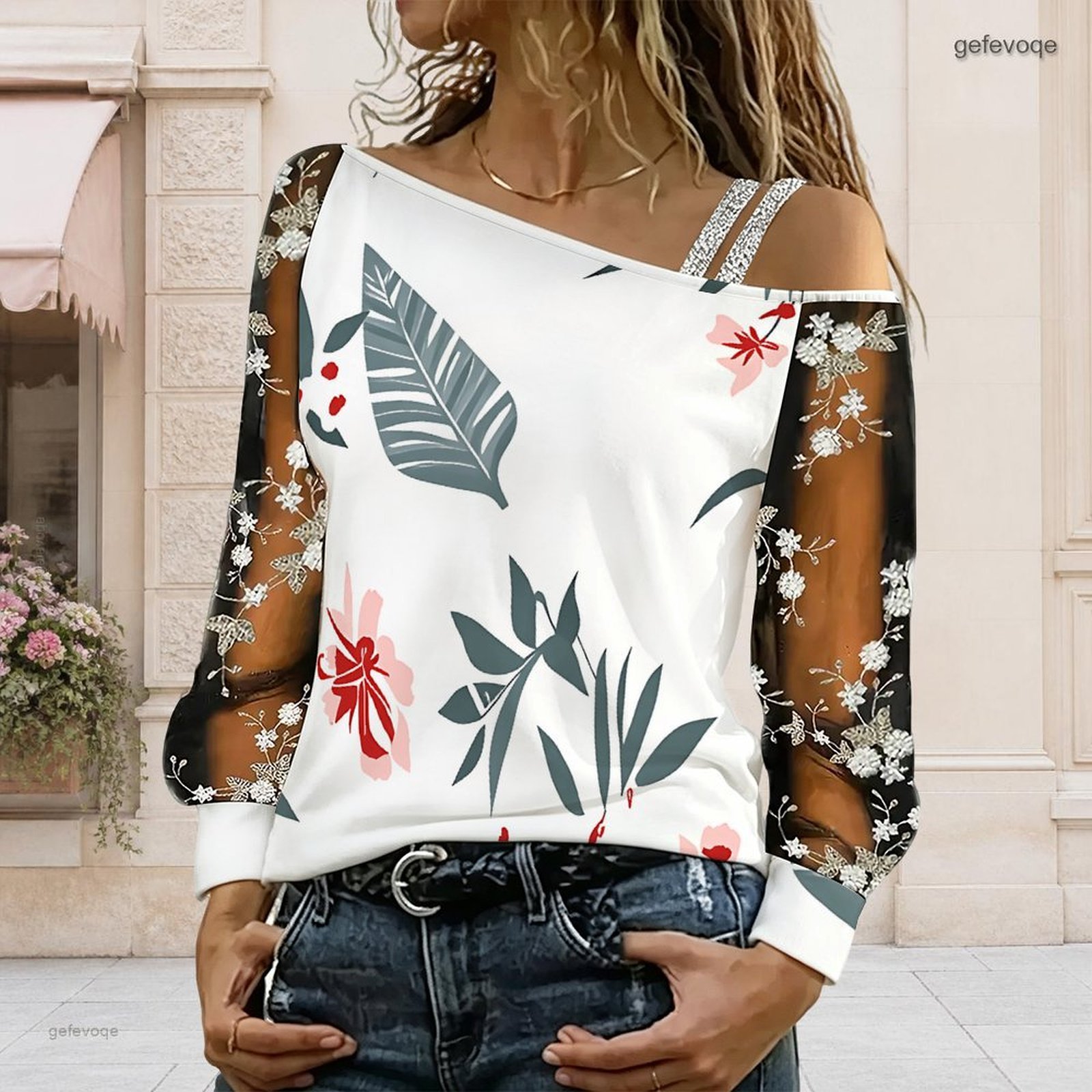 Kadınlar İçin Omuzları Açık Bl - Blouses incelemesi ve fiyatı