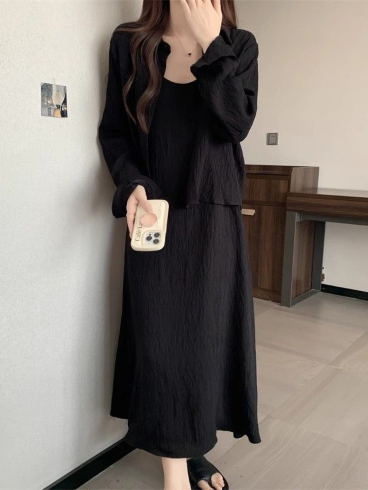 Artı Boyutu Yaz Gevşek kadın E - Korean Style A Line Shirt Dress incelemesi ve fiyatı