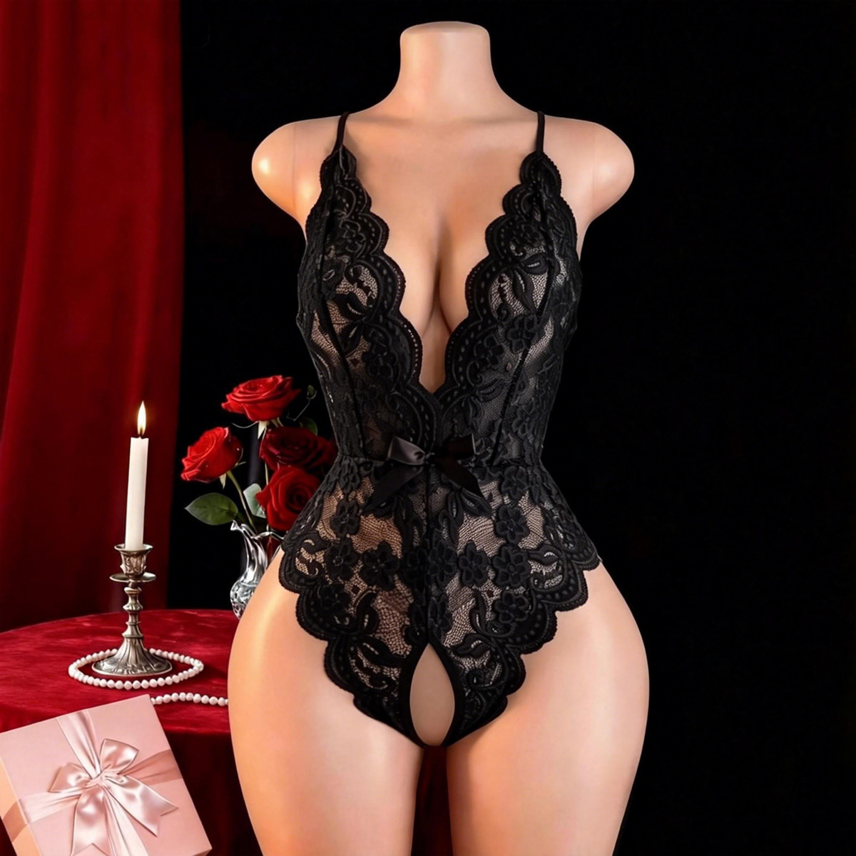Kadınlar için sıcak Crotchless - Lingerie incelemesi ve fiyatı