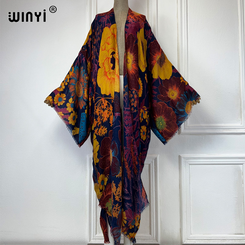WINYI Afrika Modası Yazlık Kim - Boho Summer Beach Maxi Dress incelemesi ve fiyatı