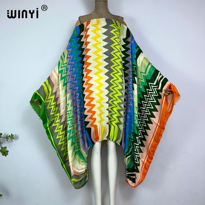 WINYI Kadın Seksi Tek Yaka Uzu - Boho Summer Beach Maxi Dress incelemesi ve fiyatı