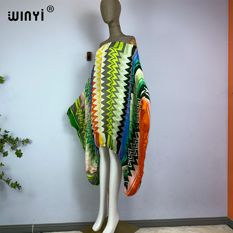WINYI Kadın Seksi Tek Yaka Uzu - Boho Summer Beach Maxi Dress incelemesi ve fiyatı