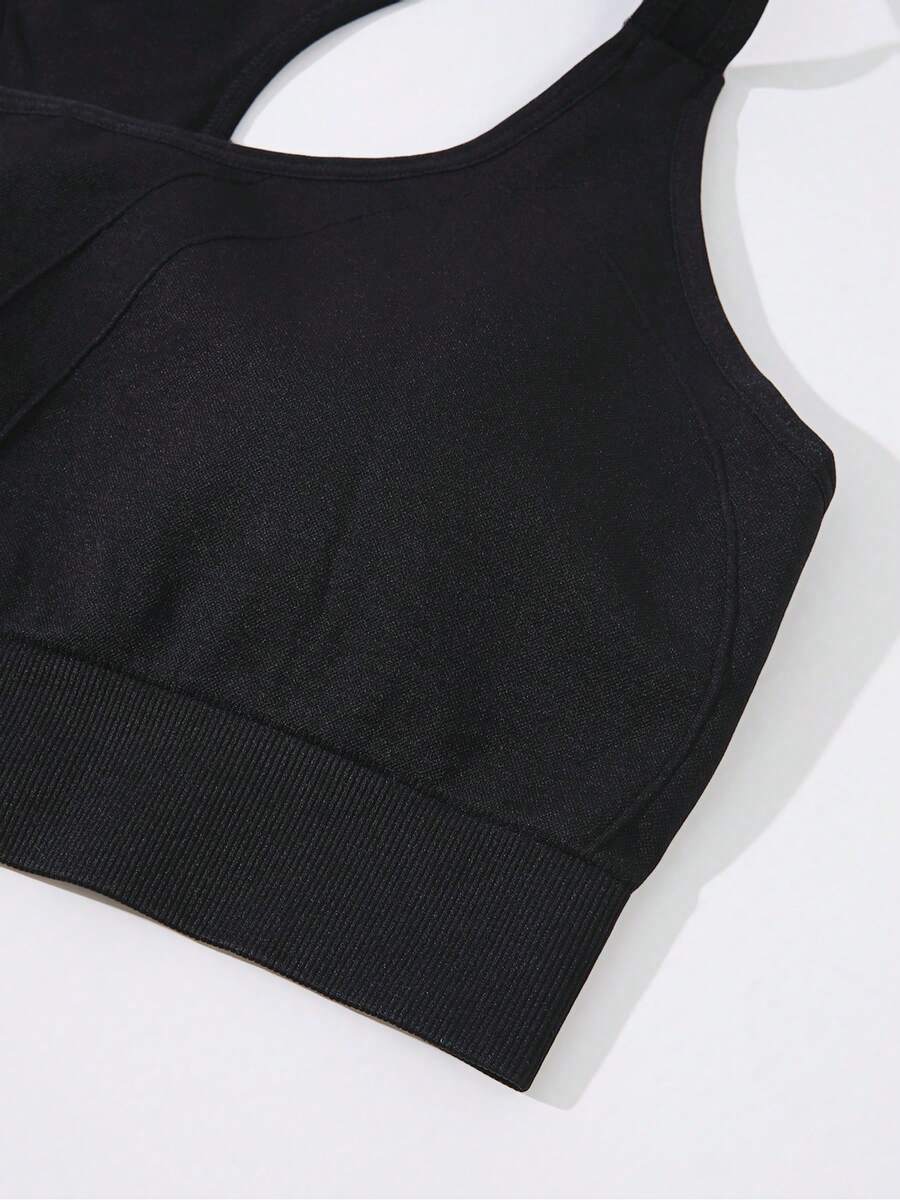 1 adet siyah spor katı sırtı a - Seamless Ribbed Workout Tank Top incelemesi ve fiyatı