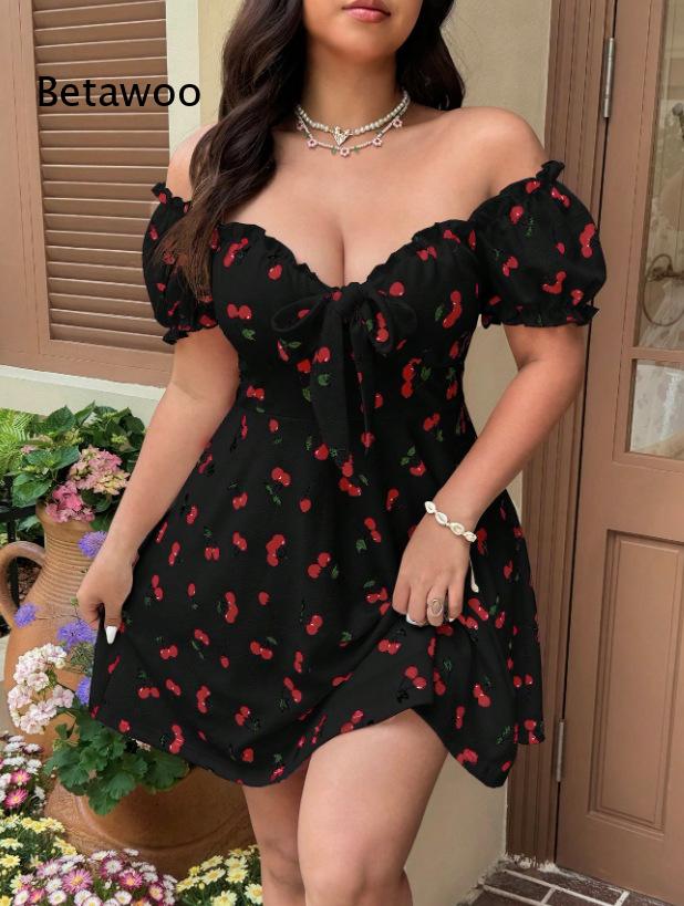 Kadınlar için Omuzları Açık Çi - Off Shoulder Puff Sleeve Sundress incelemesi ve fiyatı