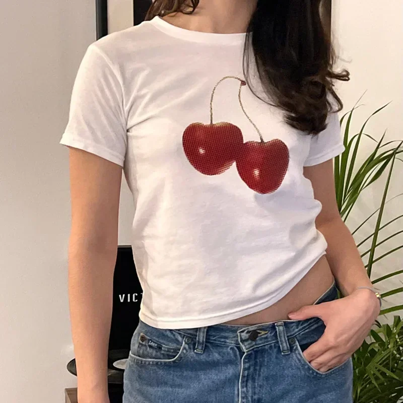 Estetik Yazlık Bebek Tişörtü S - Y2K Graphic Baby Tee Crop incelemesi ve fiyatı