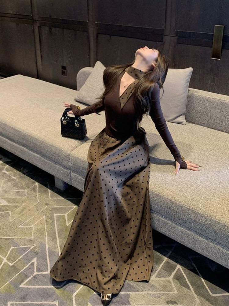 Kore Tarzı Zayıflatıcı Uzun Ko - Korean Style A Line Shirt Dress incelemesi ve fiyatı