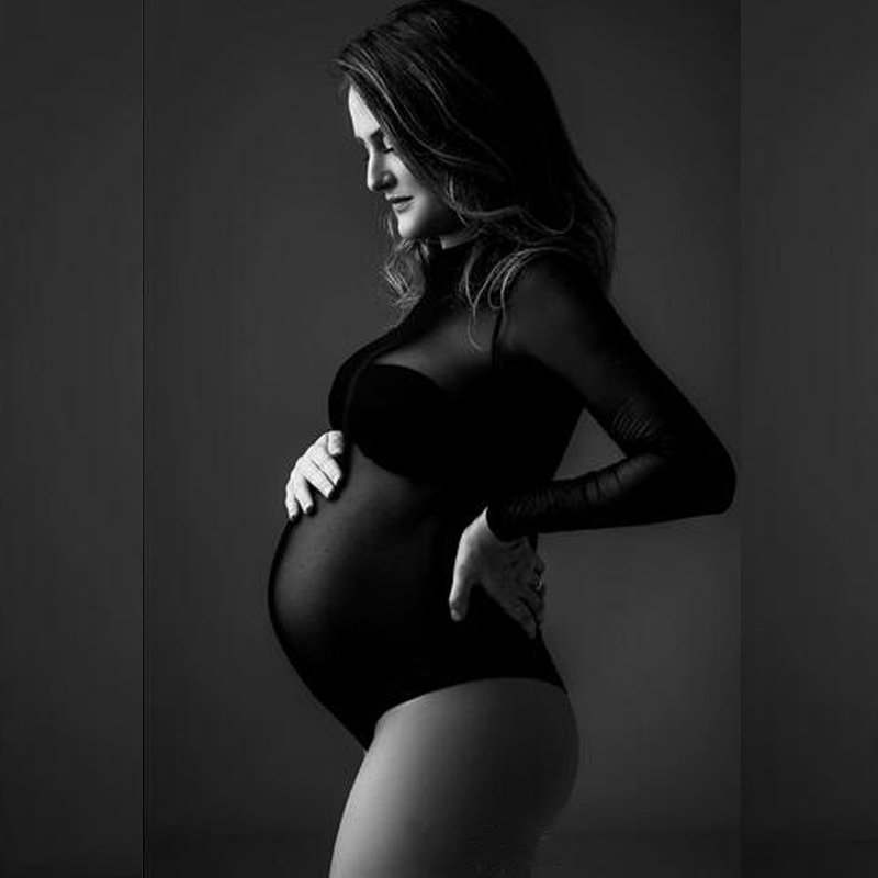 Photoshoot kadınlar için hamil - Sexy Mesh Sheer Bodycon Dress incelemesi ve fiyatı