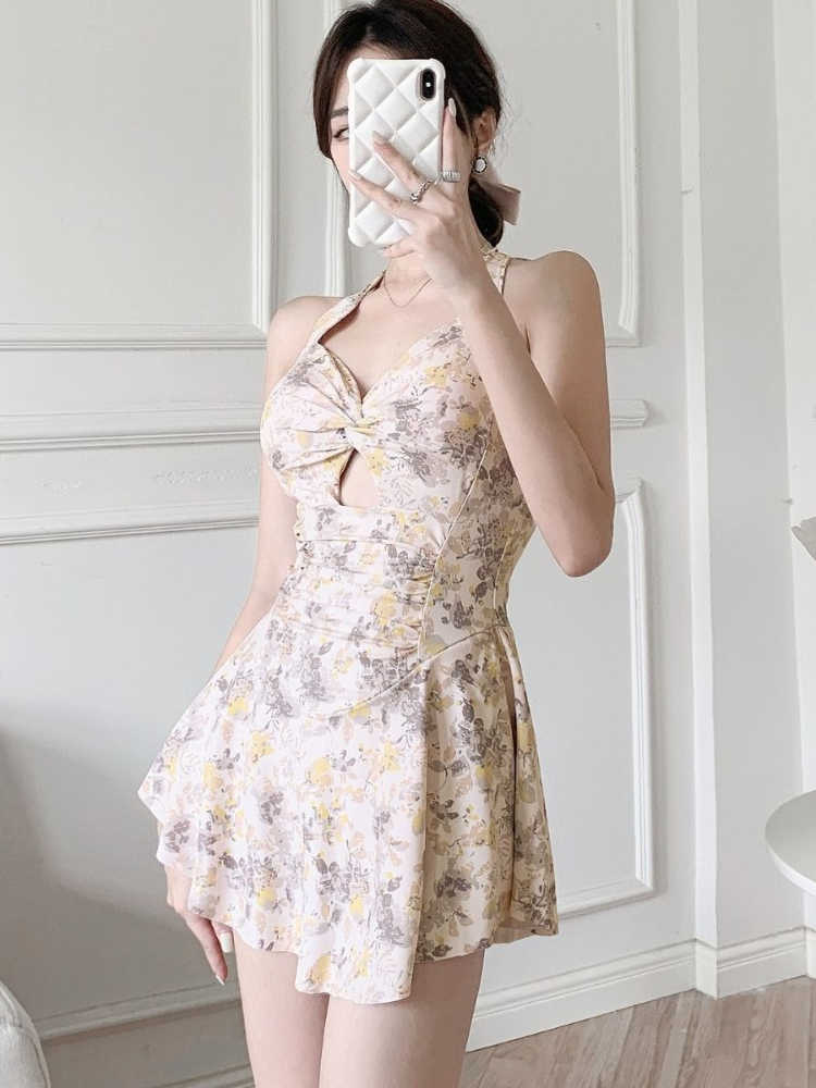 Yeni Yaz Çiçek Baskı Monokini  - Dresses incelemesi ve fiyatı