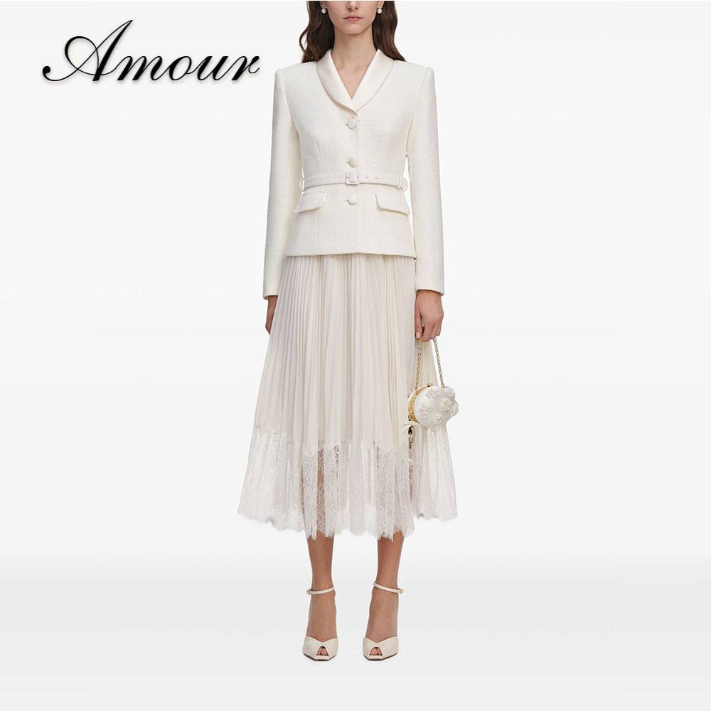 Amour Özel Tasarım İki Parçalı - Tweed Two Piece Blazer Dress incelemesi ve fiyatı