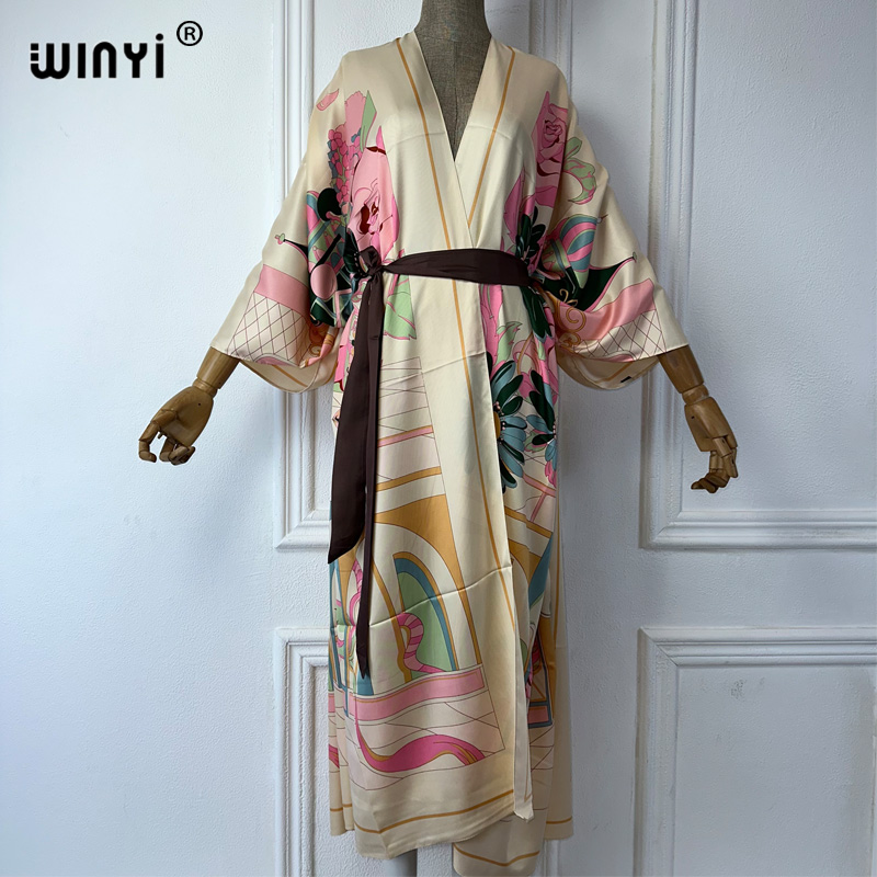 WINYI Yaz Baskılı Orta Doğu Ki - Boho Summer Beach Maxi Dress incelemesi ve fiyatı
