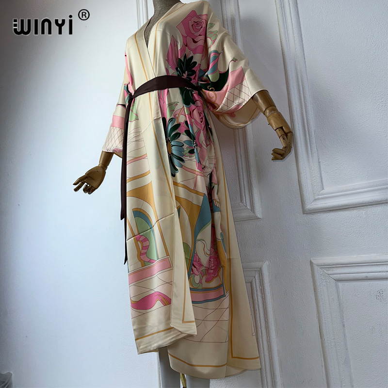 WINYI Yaz Baskılı Orta Doğu Ki - Boho Summer Beach Maxi Dress incelemesi ve fiyatı
