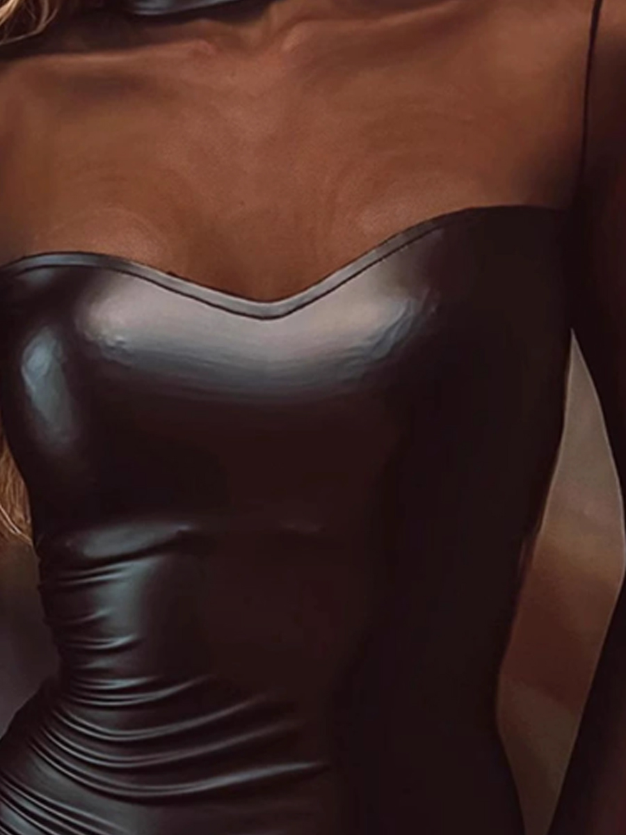 Seksi Siyah Şeffaf Örgü Eklenm - Sexy Mesh Sheer Bodycon Dress incelemesi ve fiyatı