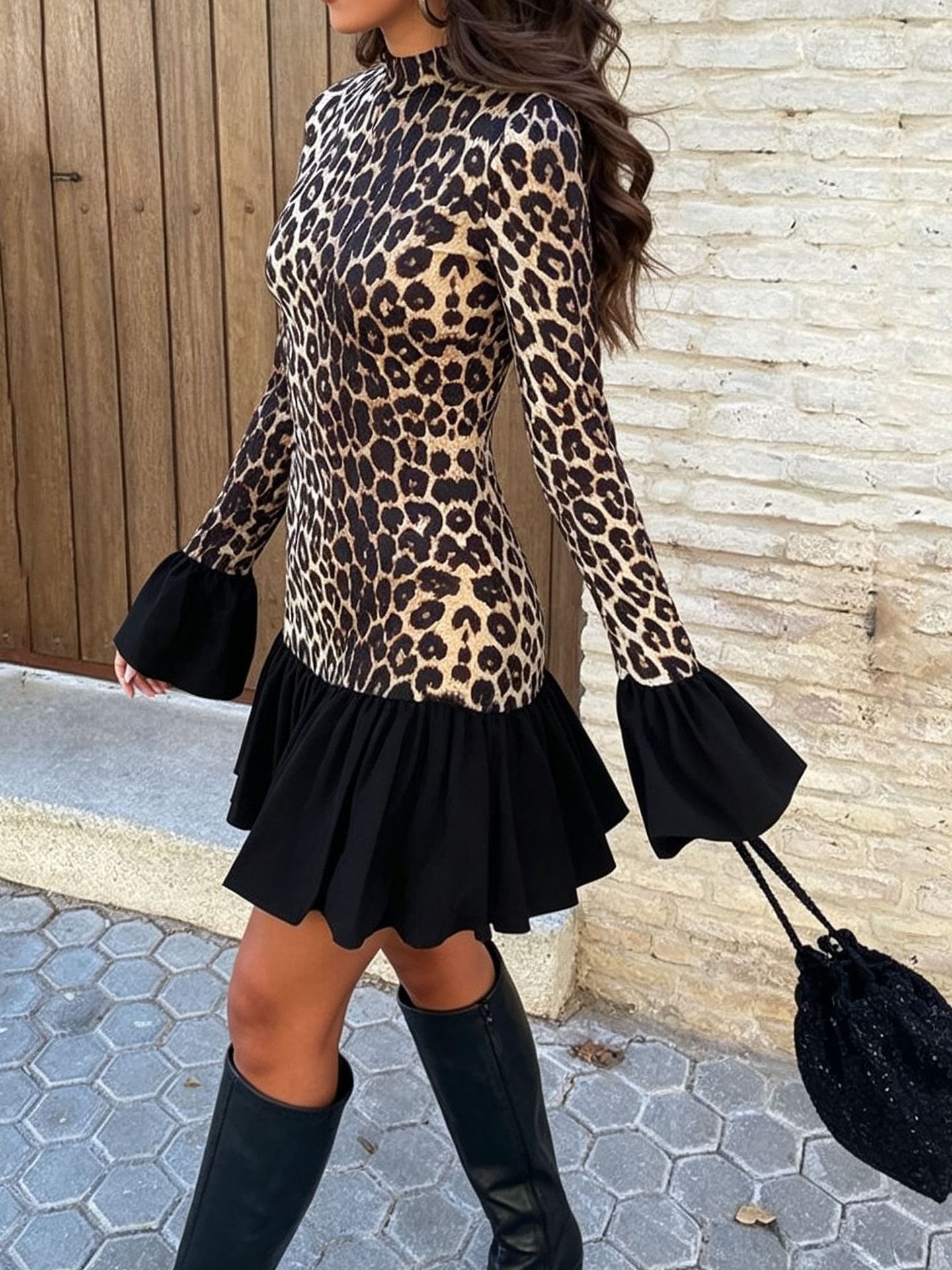Kadınlar için yuvarlak yakalı  - Dresses incelemesi ve fiyatı