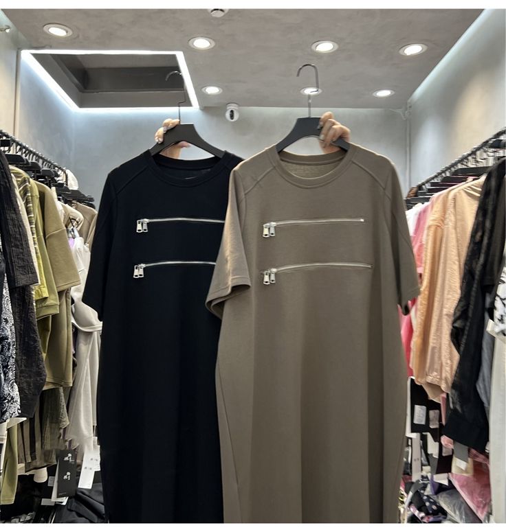 Artı Boyutu kadın Gevşek Kısa  - Korean Style A Line Shirt Dress incelemesi ve fiyatı